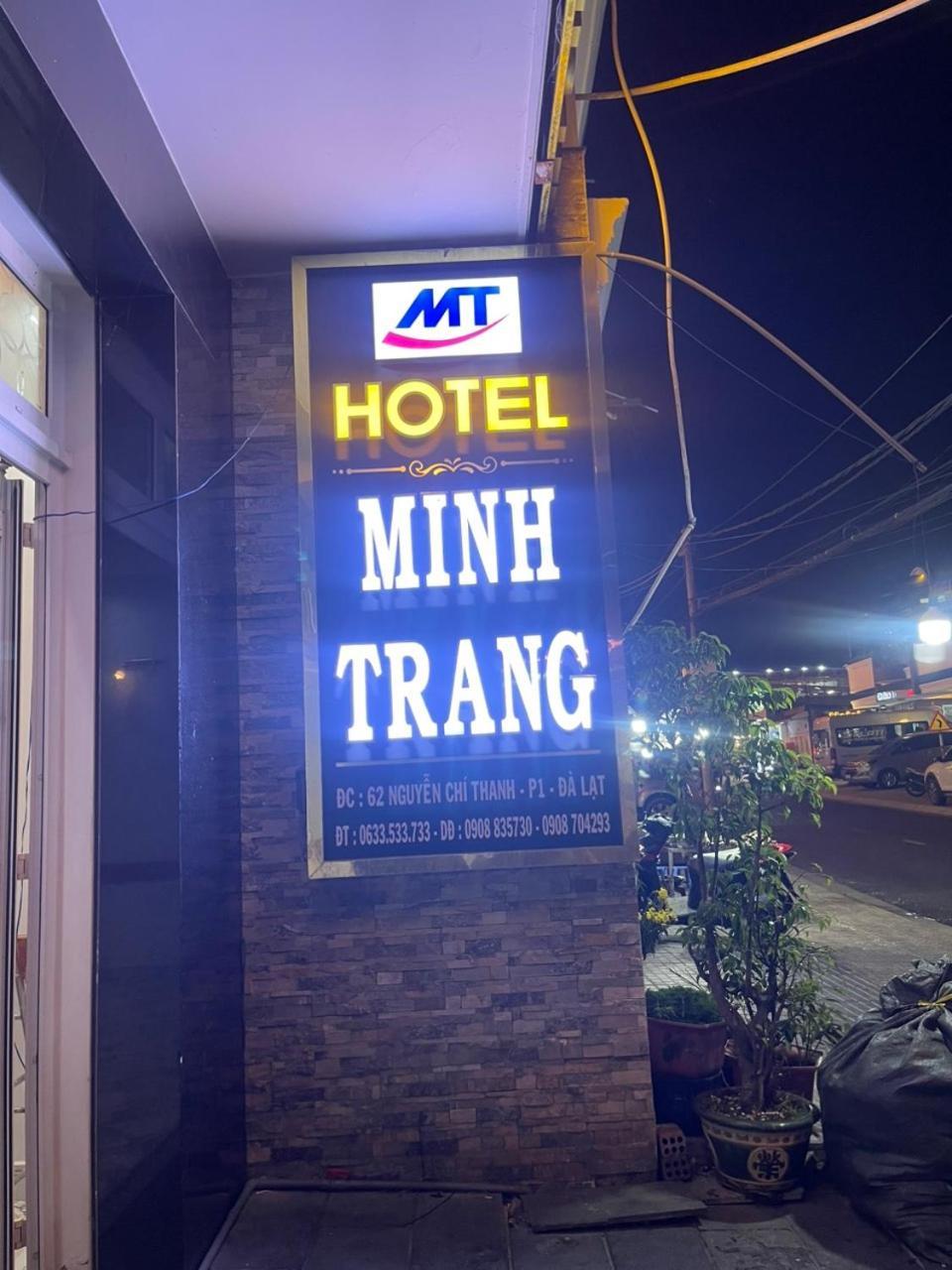 Hotel Minh Trang à Đà Lạt Extérieur photo